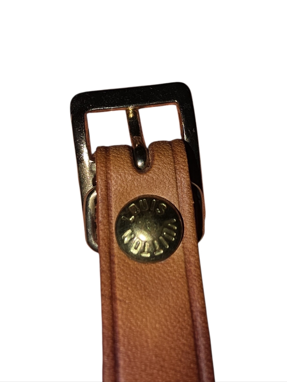 Louis Vuitton Vachetta Leather Luggage Tag - Picture 4 of 4